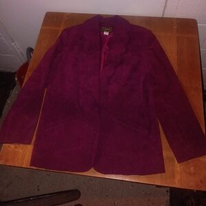 Vintage Ultrasuede Women’s Jacket Luxury Tech Fabric Retro Quiet Luxury